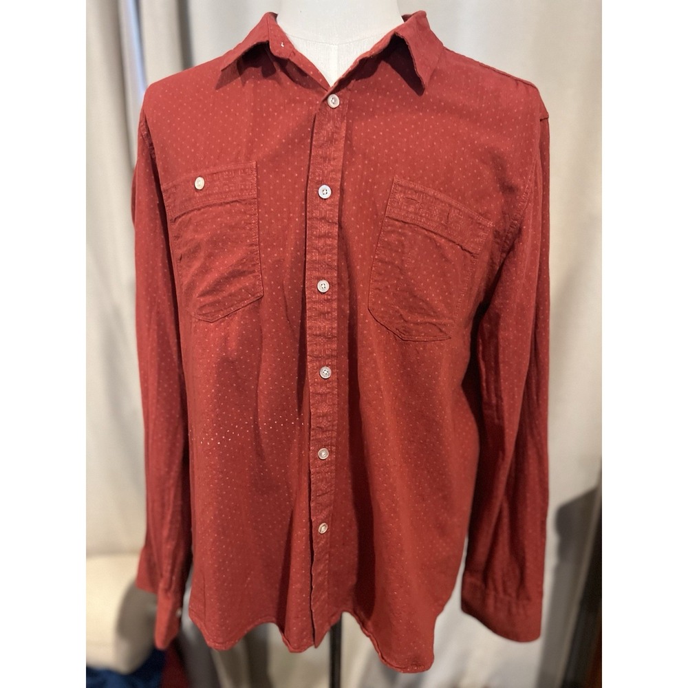 JNCO‎ Men's Xl Button Up Shirt Red